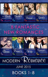 Modern Romance June 2015 Books 1-8: First edition (9781474033879)
